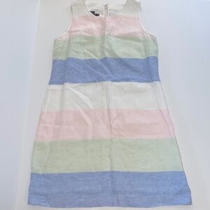 Island Company Multicolor Striped Mini Dress
